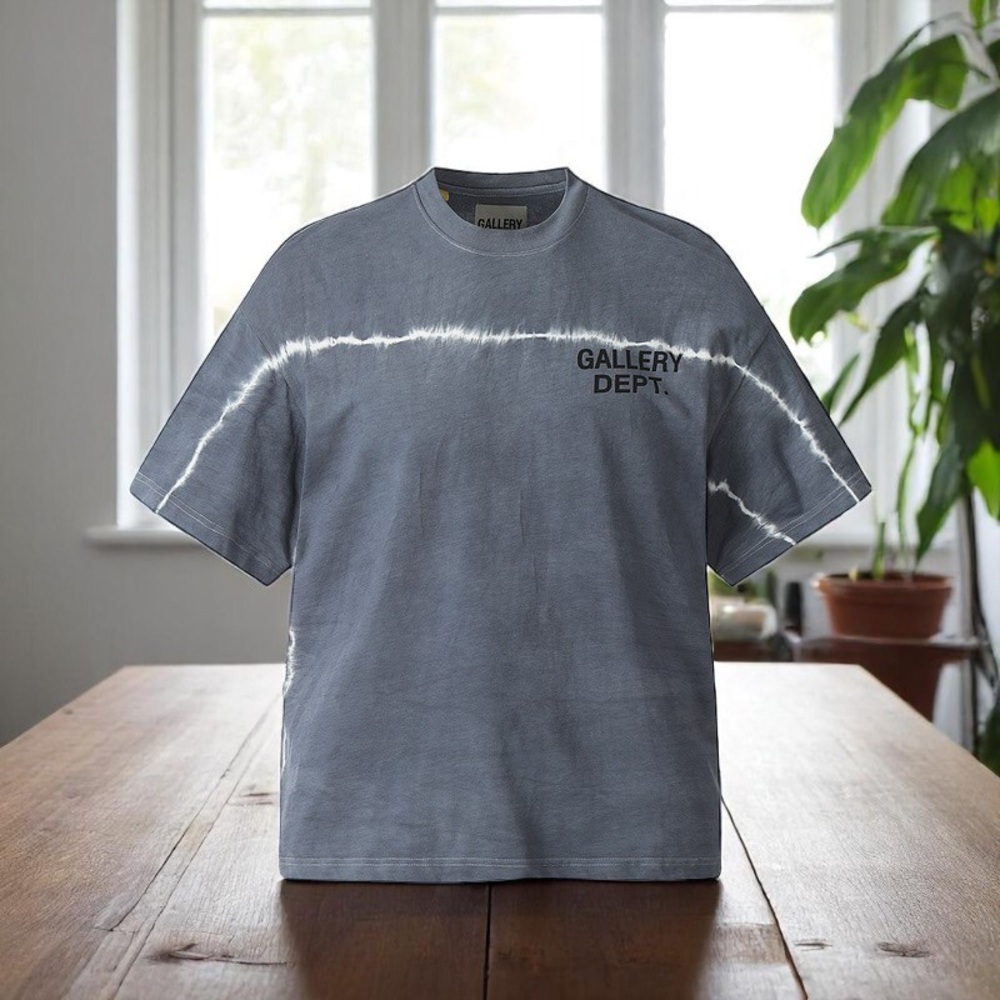Gallery Dept Gray Short Sleeve Tee Relaxed Fit